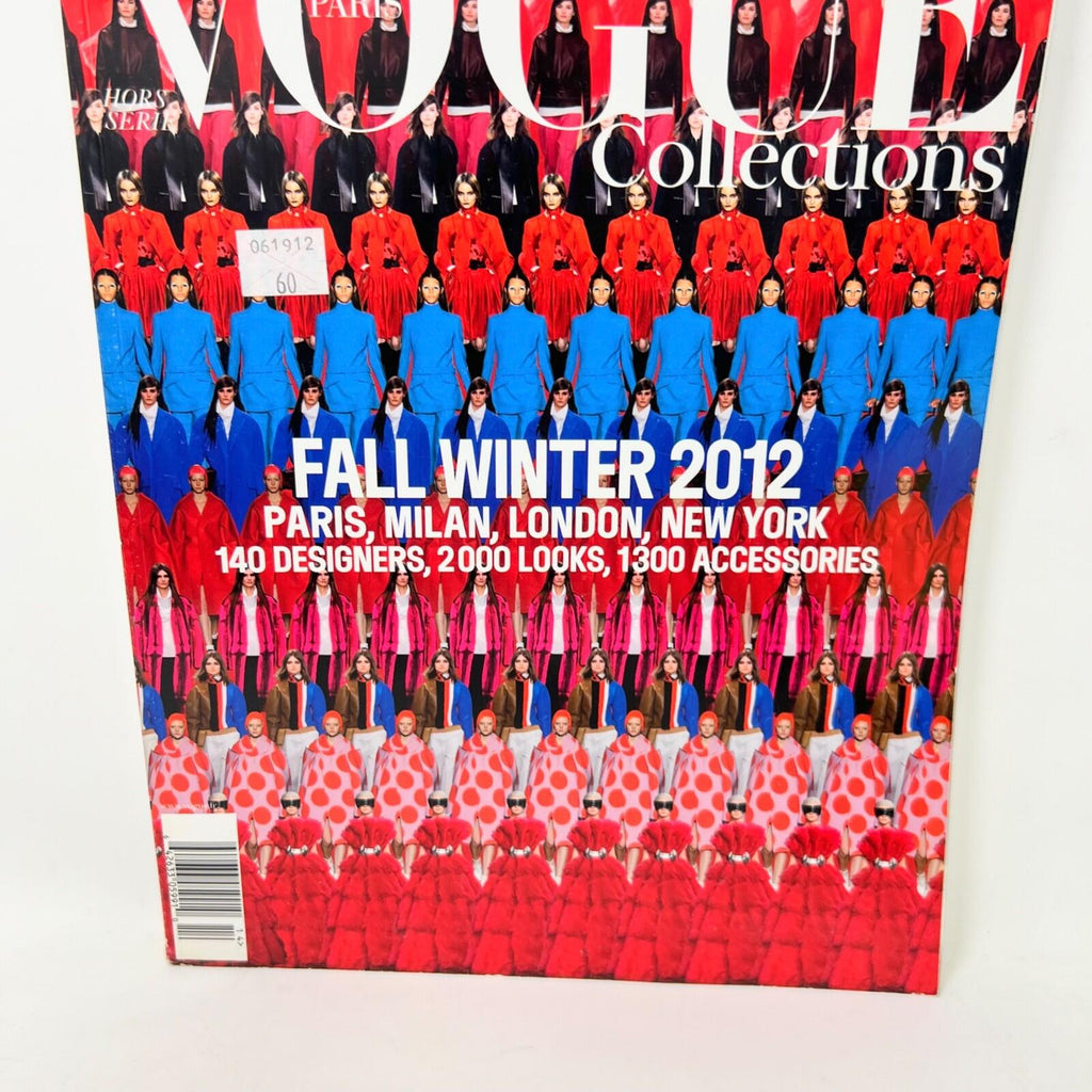 Vogue Magazine Paris Hors Serie Collection Fall Winter 2012 Paris Milan London