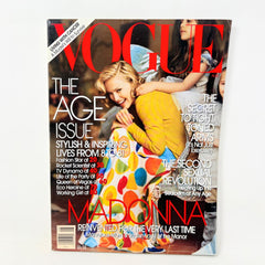Vogue Magazine August 2005 Madonna Cover