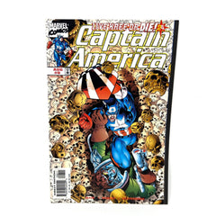1998 Marvel Comics Captain America Live Kree Or Die 2 Of 4 Issue#8
