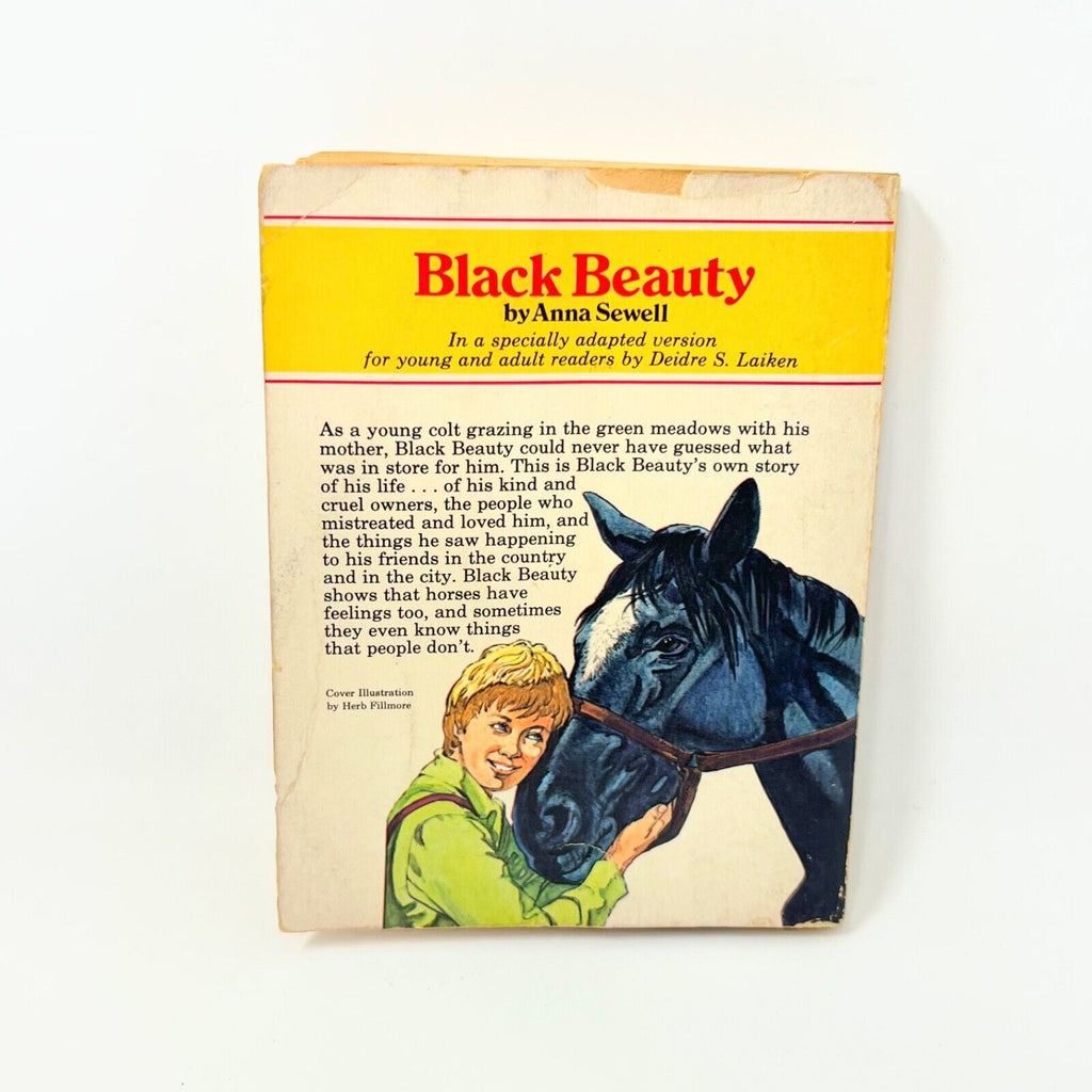 Illustrated Classics Black Beauty by Anna Sewell McDonald’s Happy Meal 1977 USA
