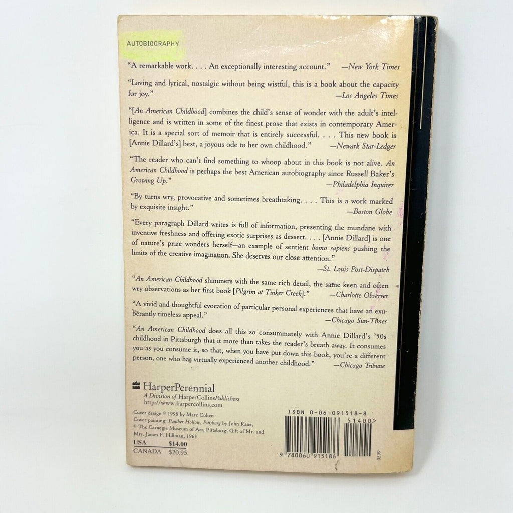 American Childhood, Paperback by Dillard, Annie