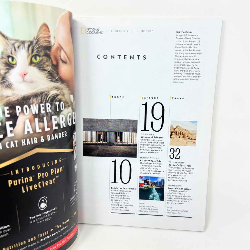 National Geographic Magazine June 2020 The Last voices of World War II