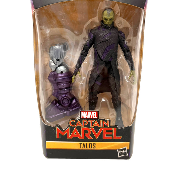Marvel Legends Captain Marvel Talos Figue With  BAF Kree Sentry Piece