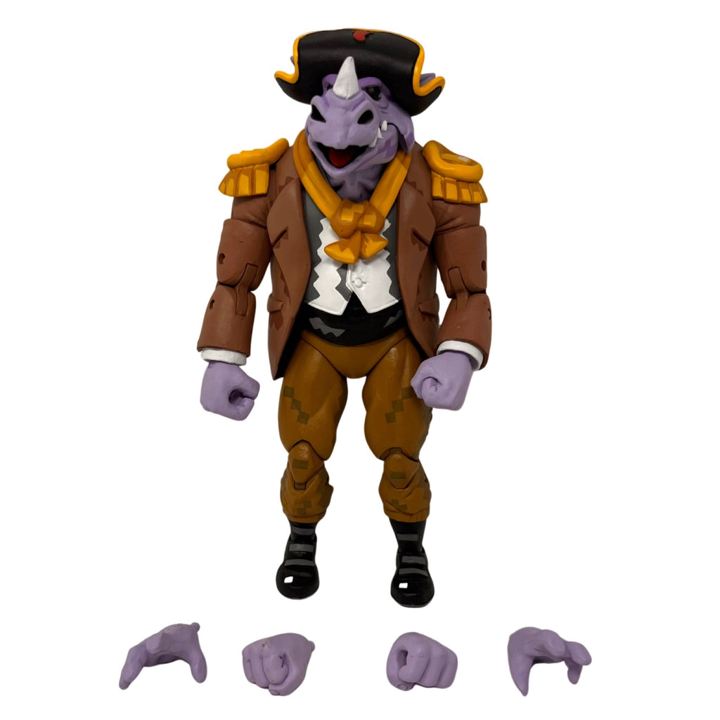 NECA Teenage Mutant Ninja Turtles Turtles In Time Loose Pirate Rocksteady Figure