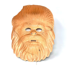 Vintage Star Wars Chewbacca Plastic Mask