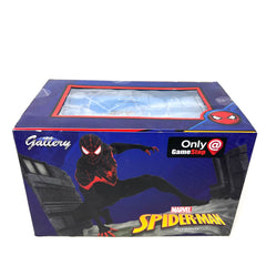 Marvel Gallery Game Stop Exclusive Spiderman Miles Morales PVC Diorama Figure