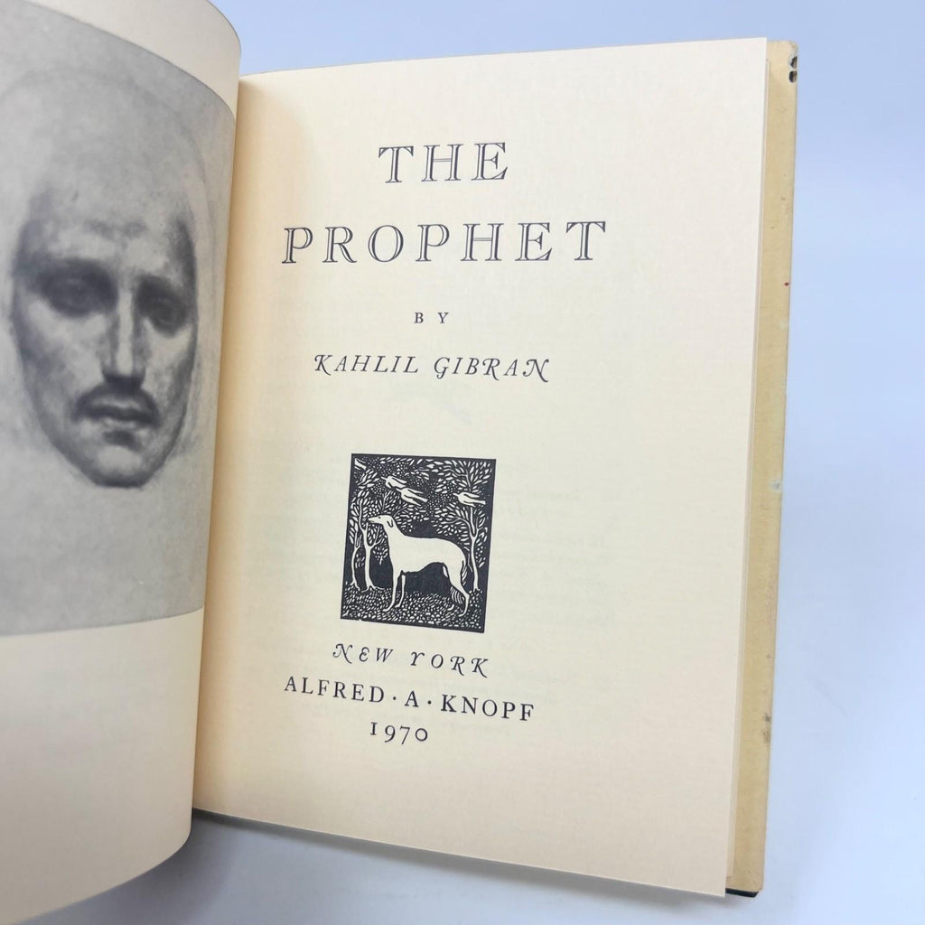 The Prophet by Kahlil Gibran 1960 Pocket Edition