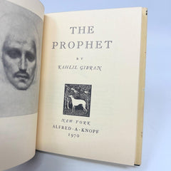 The Prophet by Kahlil Gibran 1960 Pocket Edition