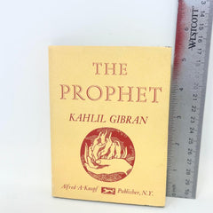The Prophet by Kahlil Gibran 1960 Pocket Edition