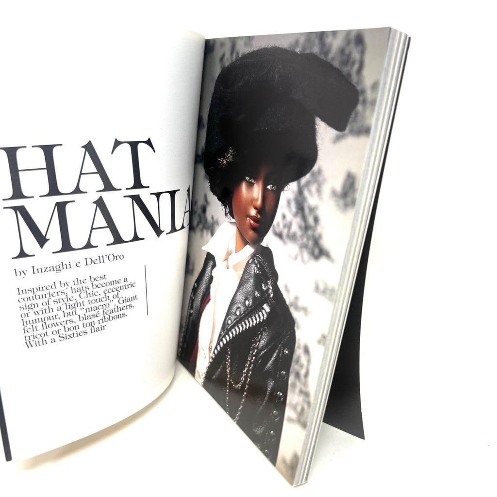 Vogue Italia 2009 The Barbie Issue The Black Issue Mini Magazine