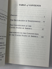 The Declaration of Independence and The U.S. Constitution - small pocket edition