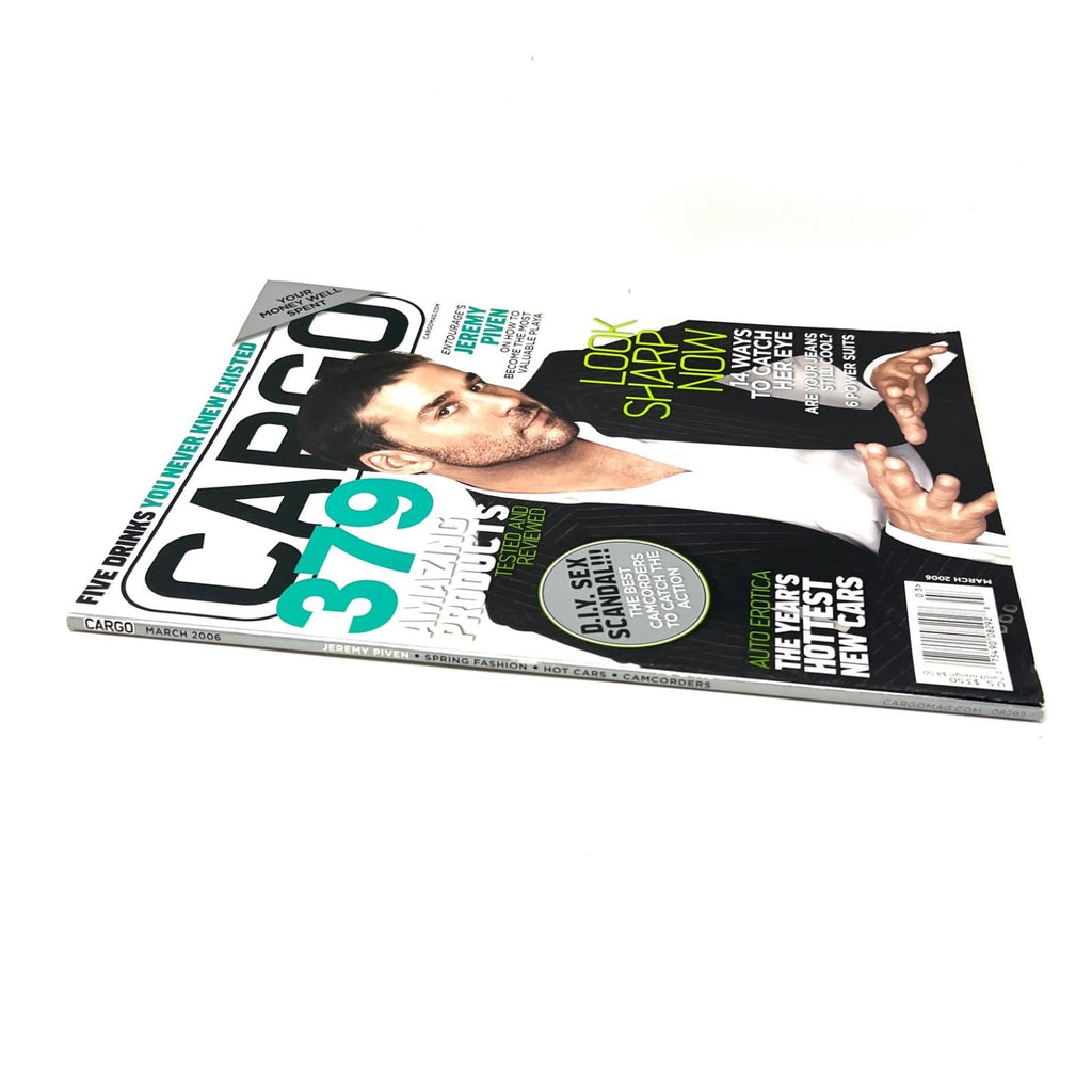 Cargo Magazine March 2004 Jeremy Piven Spring Fashion Hot Cars Camcorders