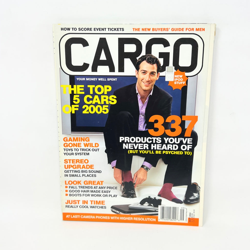 Cargo Magazine September 2004 Tech Fashion Buyers Guide for men