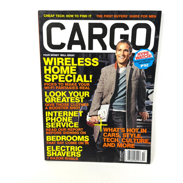 Cargo Magazine October/November 2004 The First Buyers' Guide for Men