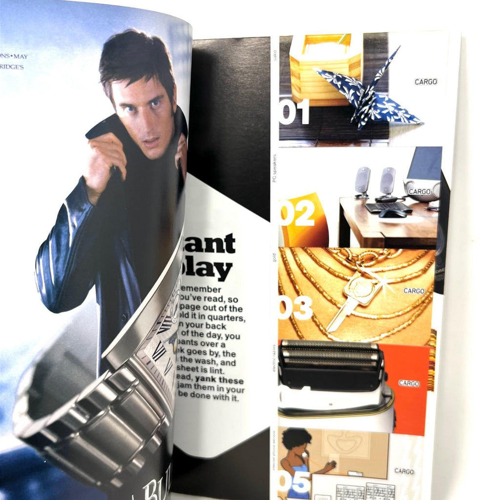 Cargo Magazine October/November 2004 The First Buyers' Guide for Men