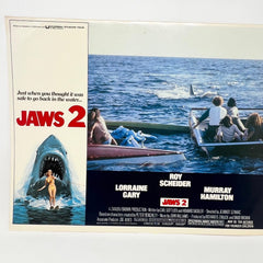 1978 Universal Studios Jaws 2 Horror Film Original Movie Lobby Card (c)