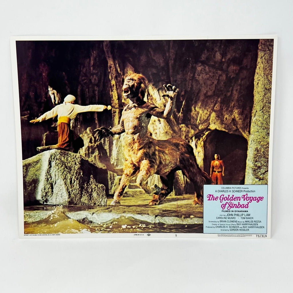 The Golden Voyage Of Simbad Collectible Lobby Card Poster Set of 7