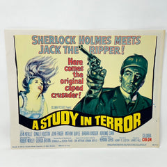 1966 Sherlock Holmes Meets jack The Ripper A Study In Terror Movie Lobby Card 7