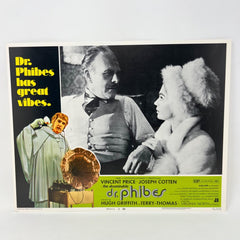 1971 Dr. Phibes has Great Vibes Collectible Movie Lobby Card No.6