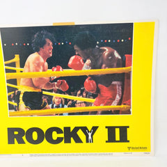 1979  Rocky II Original Movie Lobby card No.2