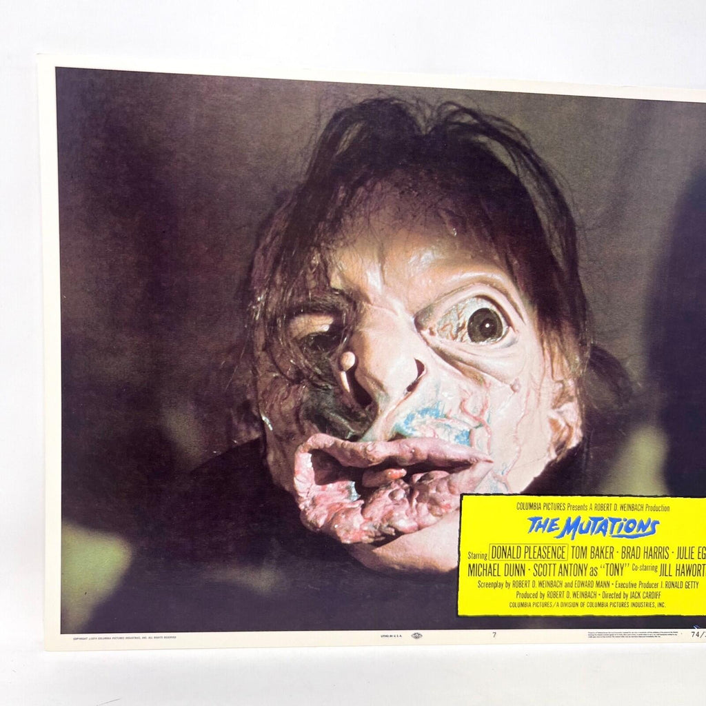 The Mutations Original Movie Lobby Card 74/165 No.7