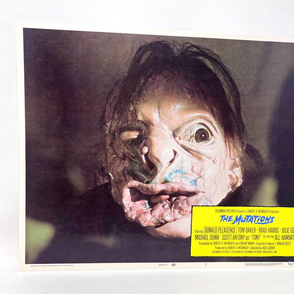 The Mutations Original Movie Lobby Card 74/165 No.7