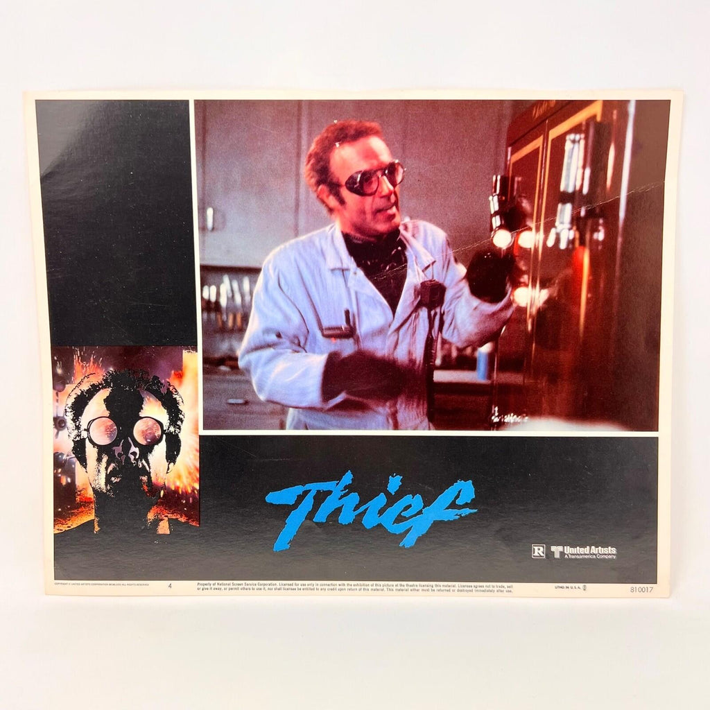 1981 Thief Vintage Movie Lobby Card No.4