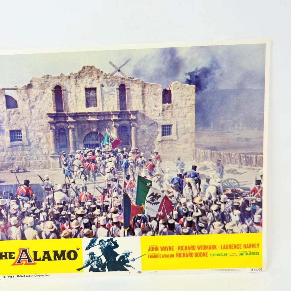 1967 The Alamo Original Movie Lobby card No.4