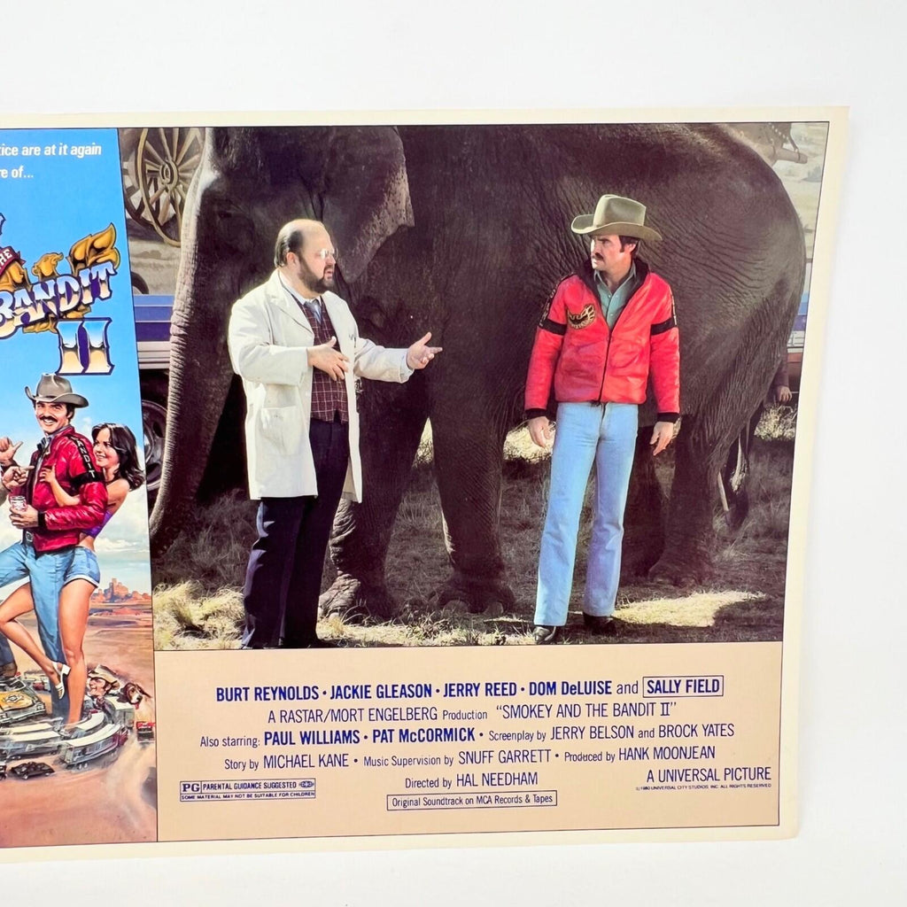 1980 Smokey and the Bandit II Original Movie Lobby card (h)