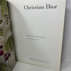 Christian Dior - Richard Martin  Harold Koda The Metropolitan Museum of Art Book