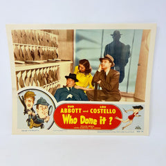 1954 Who Done It Lobby Card Collectible Lobby Card Movie Poster No.2