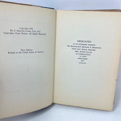 A Study in Mental Hygiene-A. Adolphe Linke Hardcover First Edition