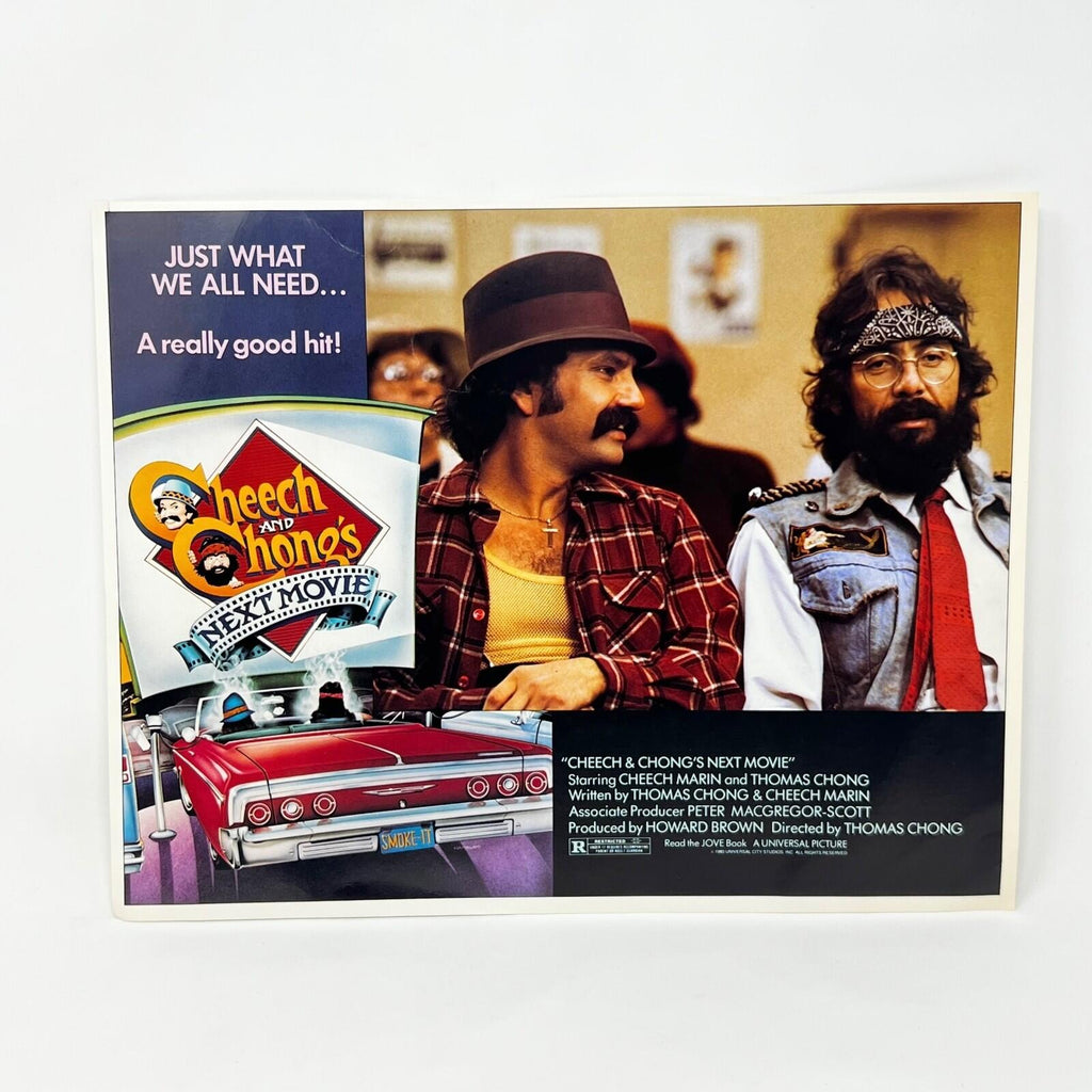 Cheech and Chong's Next Movie Collectible Lobby Card Poster