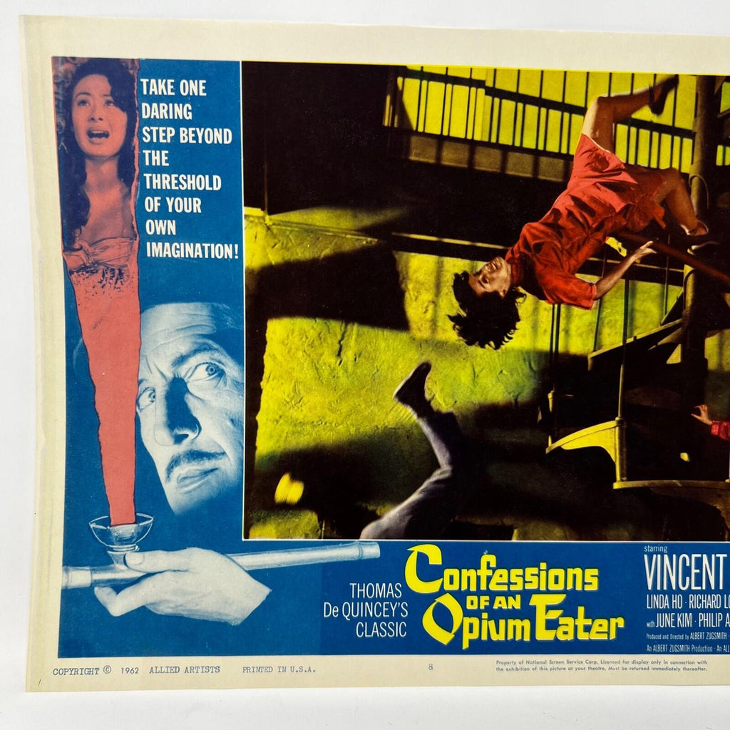 1962 Confessions of an Opium Eater Original Movie Lobby Card No.8