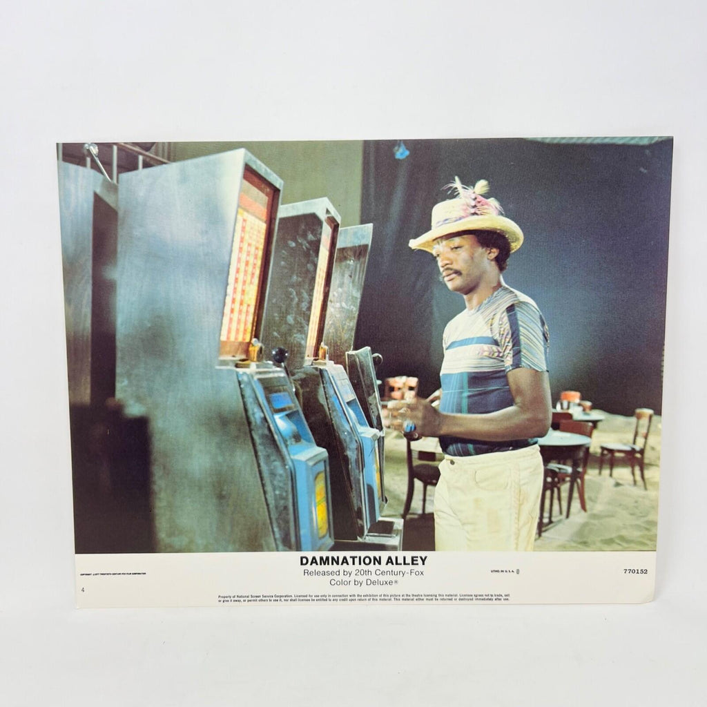 1977 Damnation Alley  Collectible Movie Lobby Card No.4