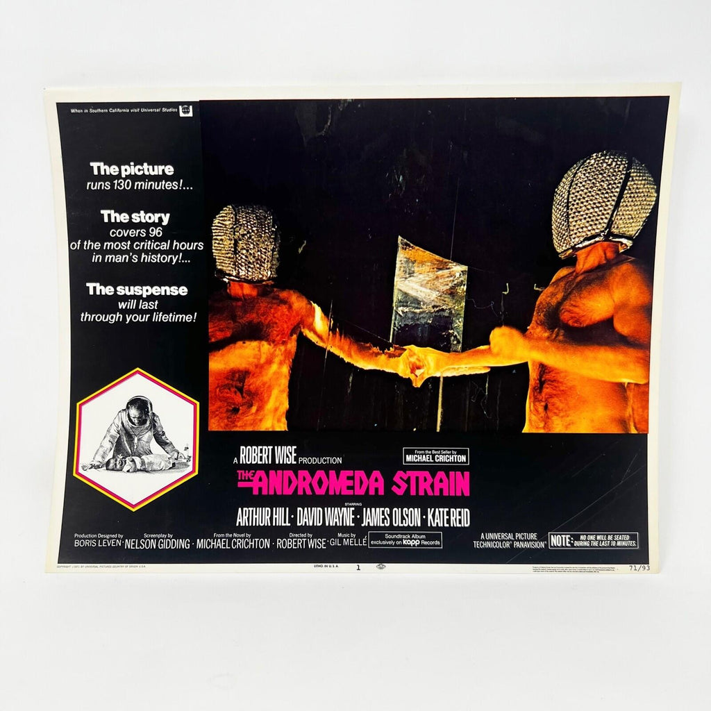 1971 The Andromeda Strain Collectible movie Lobby Card Evelyn Ankers No. 1