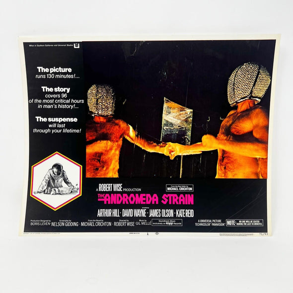1971 The Andromeda Strain Collectible movie Lobby Card Evelyn Ankers No. 1