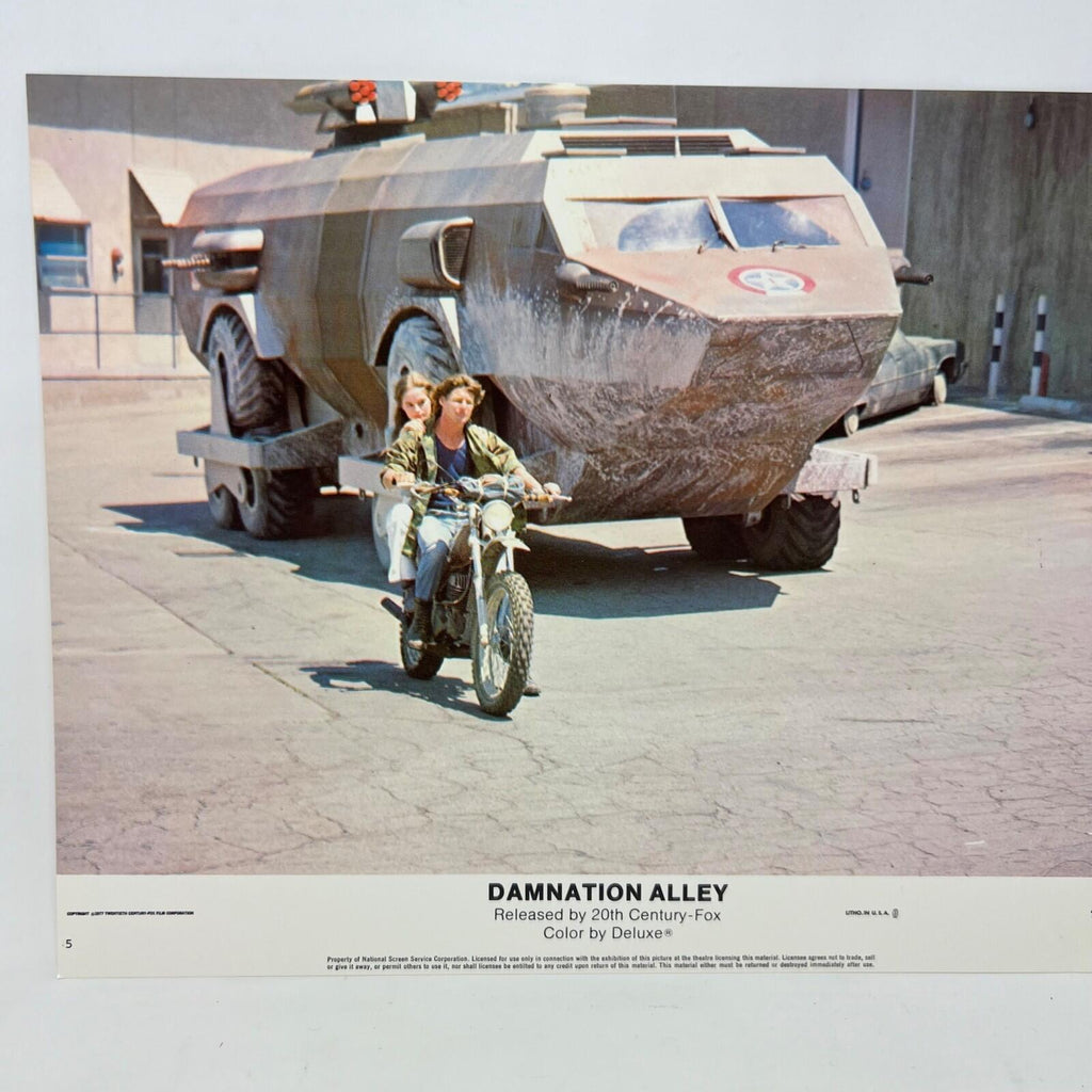 1977 Damnation Alley  Collectible Movie Lobby Card No.5