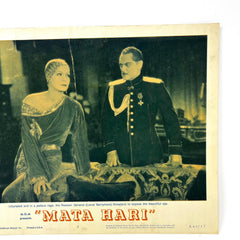 1963 MGM Mata Hari Collectible movie Lobby Card No.3
