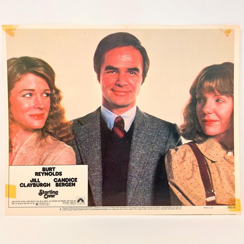 1979 Starting Over Vintage Movie Lobby Card No.6 Jill Clayburgh Candice Bergen