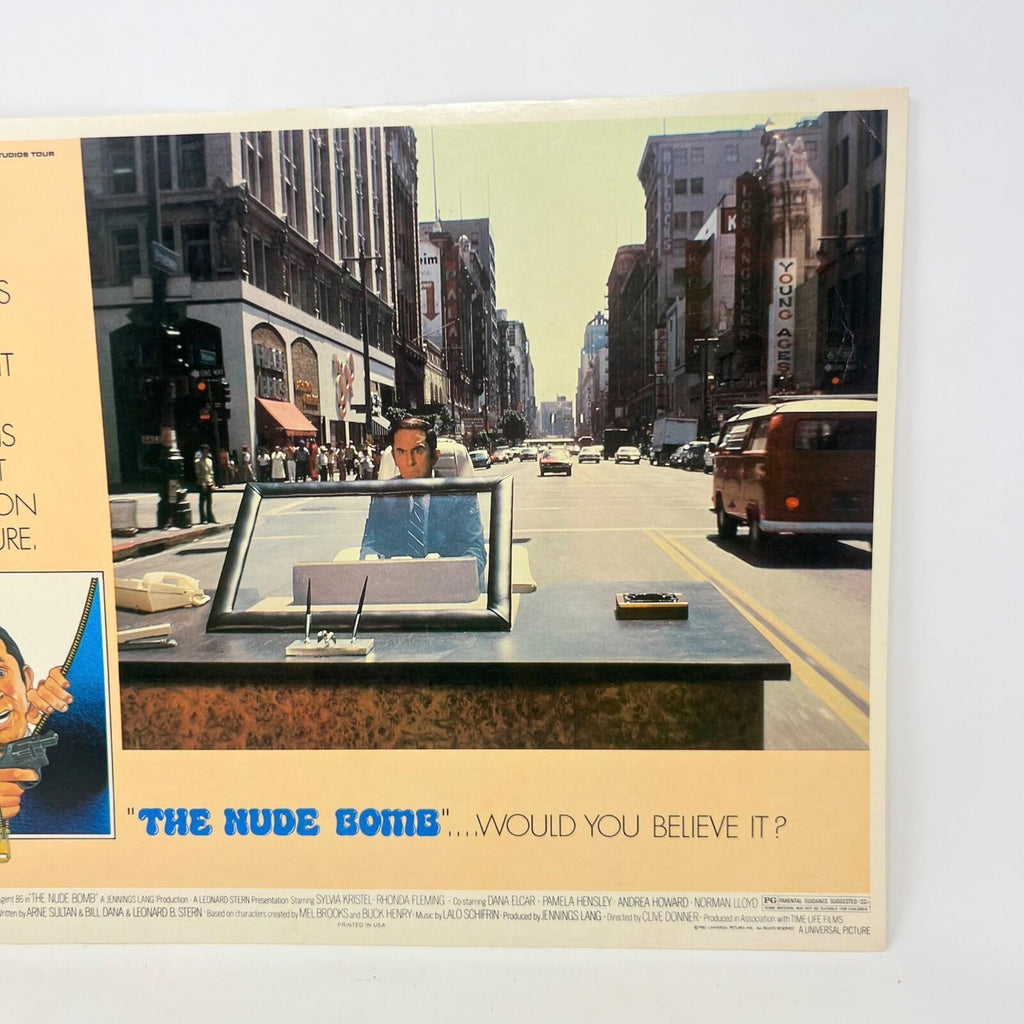 1980 The Nude Bomb Collectible Movie Lobby Card (b)