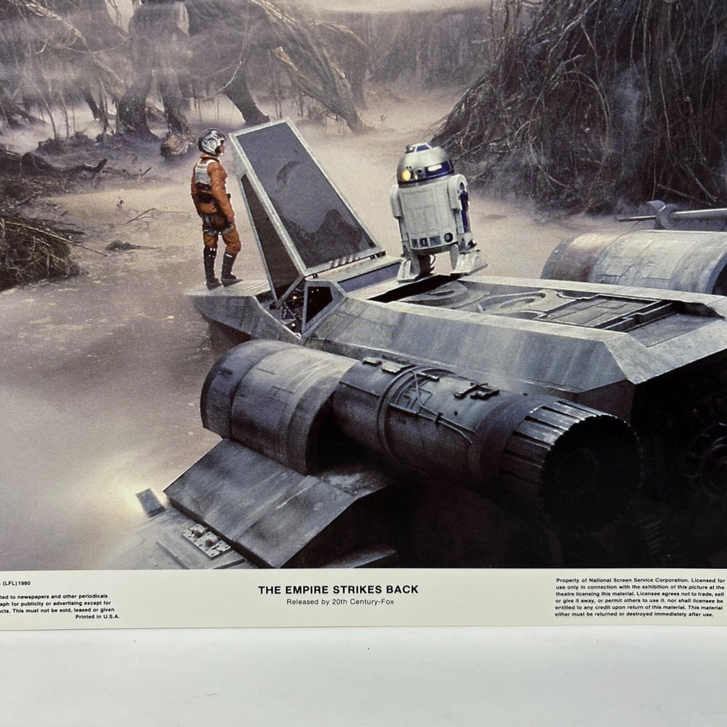 Star Wars The Empire Strikes back Sci-Fi Original Movie Lobby Card (c) 800001