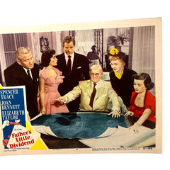 Father's Little Dividend Movie Lobby Card No.4 Spencer Tracy Elizabeth Taylor