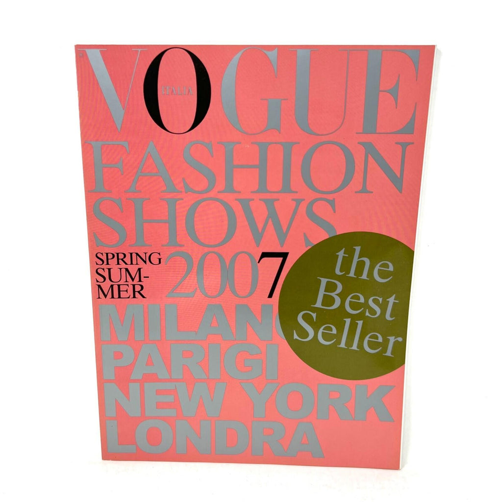 Vogue Italy January 2007 Magazine Dossier Fashion Shows Spring Summer 677