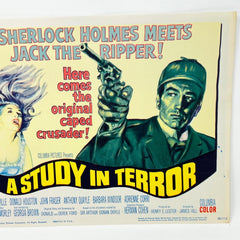 1966 Sherlock Holmes Meets jack The Ripper A Study In Terror Movie Lobby Card 7