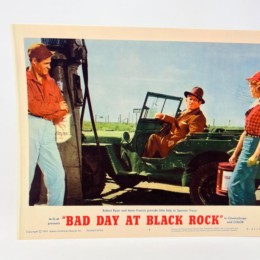 1961 Bad Day At Black Rock Lobby Card Movie Poster No.7
