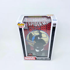Funko Pop Comic Cover THE AMAZING SPIDER-MAN BLACK SUIT 300 Exclusive Marvel 19