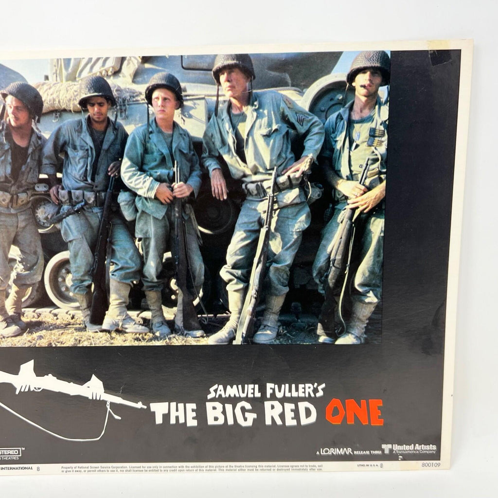 Samuel Fuller's The Big Red One Lobby Card Movie Poster No.8