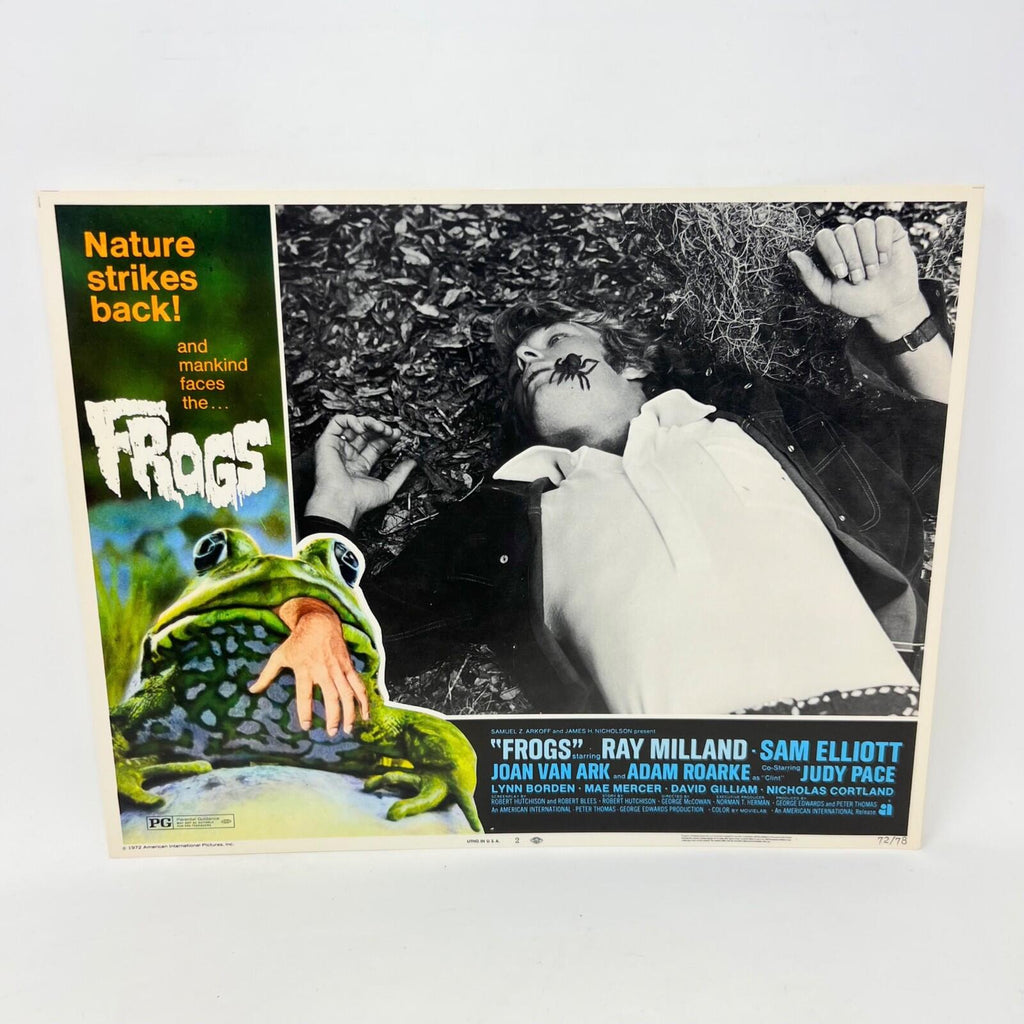 Nature Strikes Back Frogs Collectible Movie Lobby Card No.2