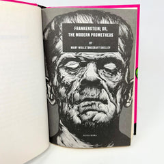 Mary Shelly's Frankenstein Classic Horror Hardcover Book